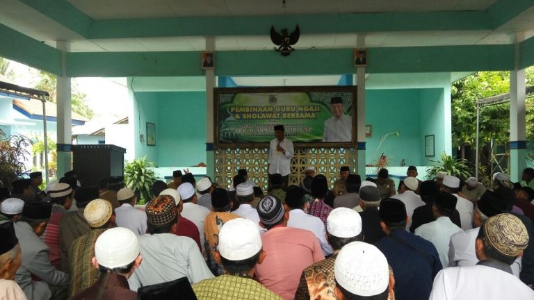 Dihadapan Guru Ngaji, Dhafir Ajak Tidak Lupa Jasa Ulama’
