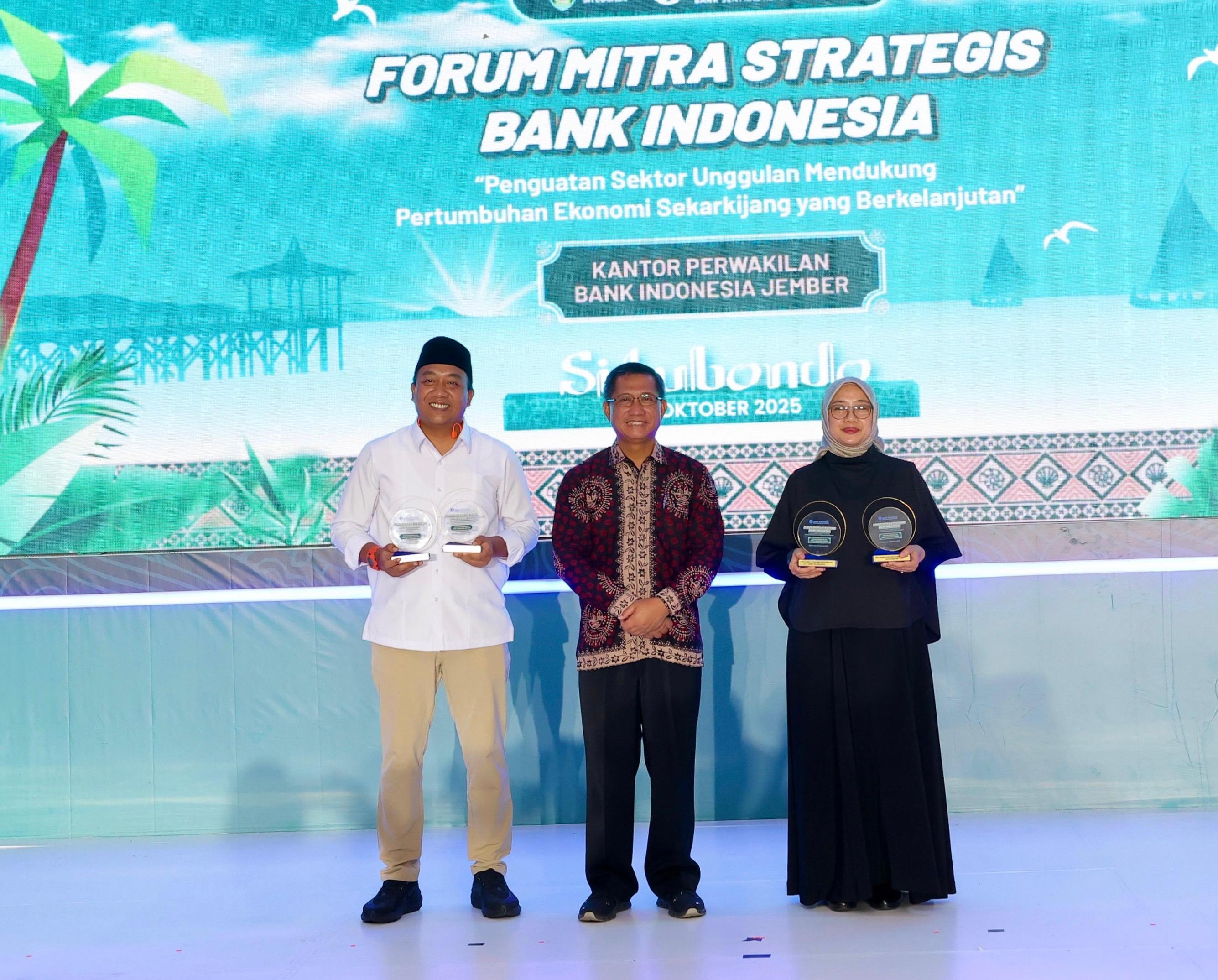 Situbondo Borong Dua Penghargaan BI Jember Award 2025