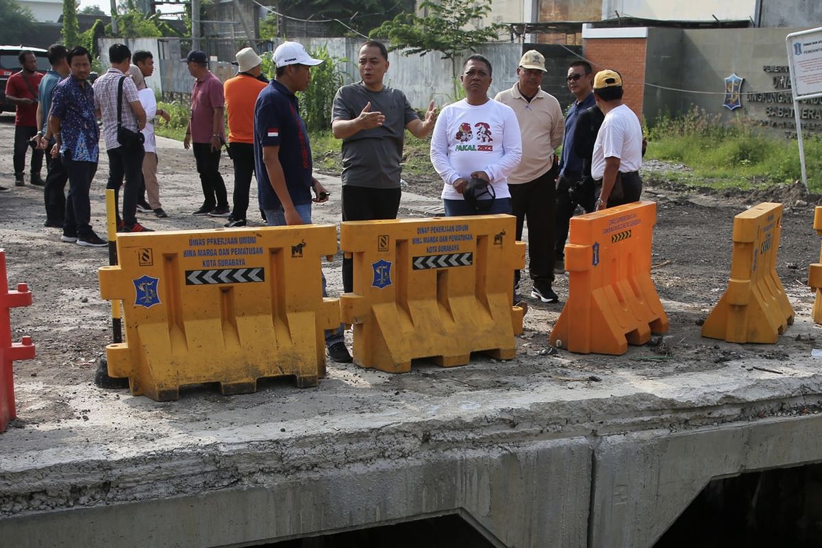 Eri Cahyadi Sebut Proyek Drainase di Surabaya Rampung Akhir November