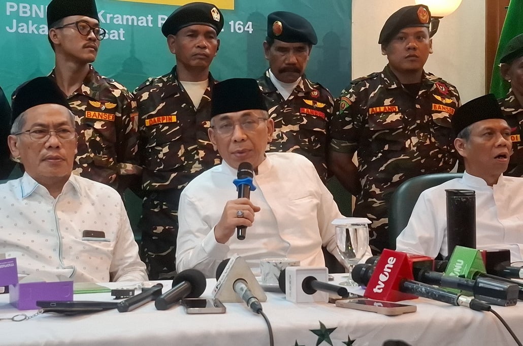 Beda Lantai, Gus Yahya dan Rais Aam Gelar Rapat di PBNU