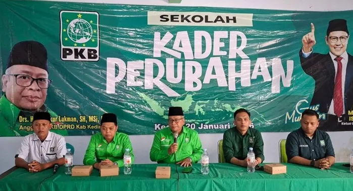 Fraksi PKB DPRD Kabupaten Kediri Gelar Sekolah Kader Perubahan Serentak di Seluruh Dapil