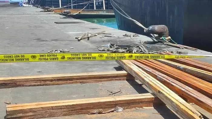 Bongkar Muat Kapal di Pelabuhan Probolinggo, Sopir Trailer Tewas Tertimpa Kayu