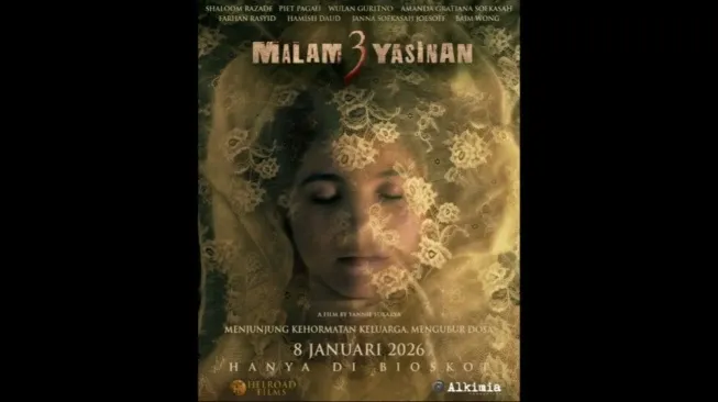 Film Malam 3 Yasinan, Hadirkan Horor Keluarga Elite Jawa yang Mencekam