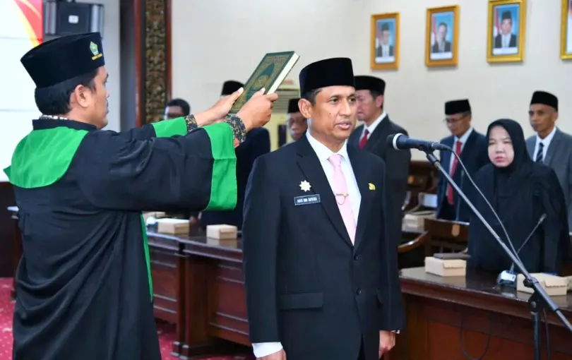 Resmi! Agus Dwi Saputra Jabat Sekda Sumenep
