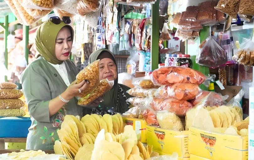 Pastikan Harga Stabil, Wabup Sidoarjo Sidak Pasar Porong