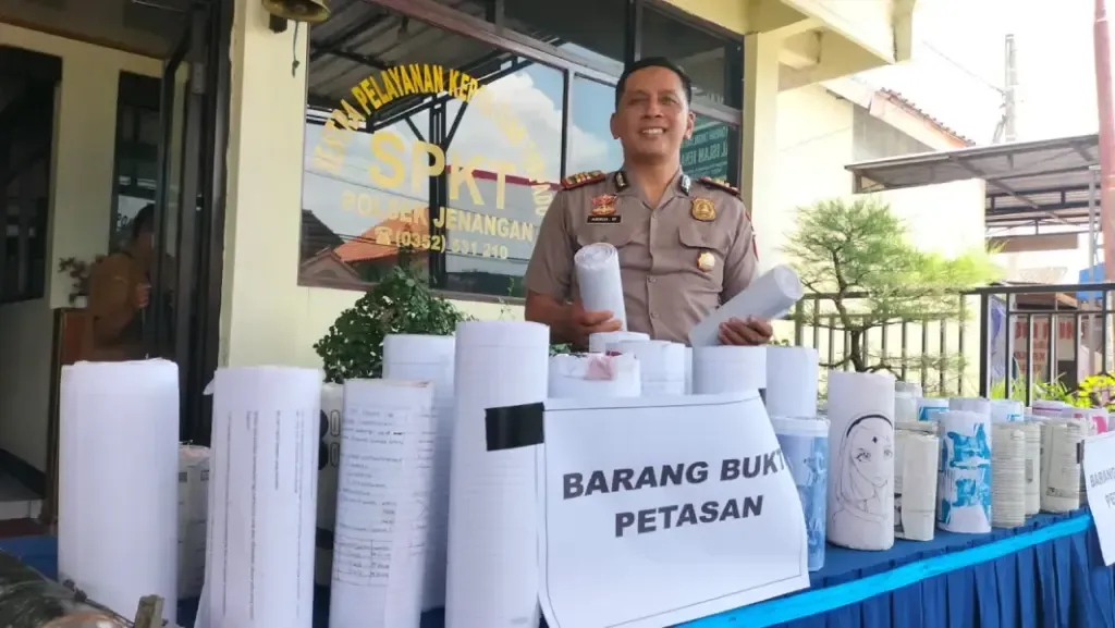 Polisi Sita Balon Udara Berpetasan di Ponorogo, 8 Pelaku Masih Siswa SD
