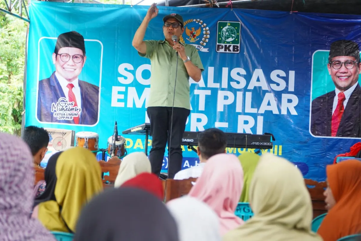 Di Megaluh Jombang, Gus Halim Ajak Masyarakat Perkuat Persatuan