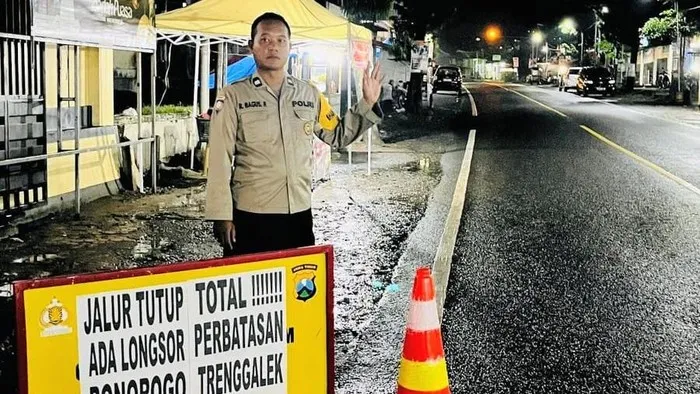 Hujan Deras Picu Longsor, Jalur Ponorogo–Trenggalek Ditutup Sementara
