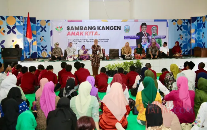 Kunjungi PRSMP Surabaya, Rustini: Setiap Anak Berhak Punya Masa Depan Cerah