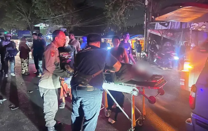 Motor Tabrak Truk Tronton di Prambon Sidoarjo, Satu Pengendara Tewas
