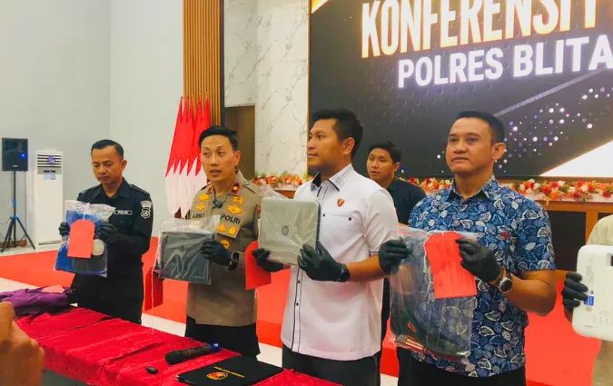 Aksi Pencurian 3 Sekolah di Blitar Terbongkar, Pelaku Residivis Berhasil Ditangkap