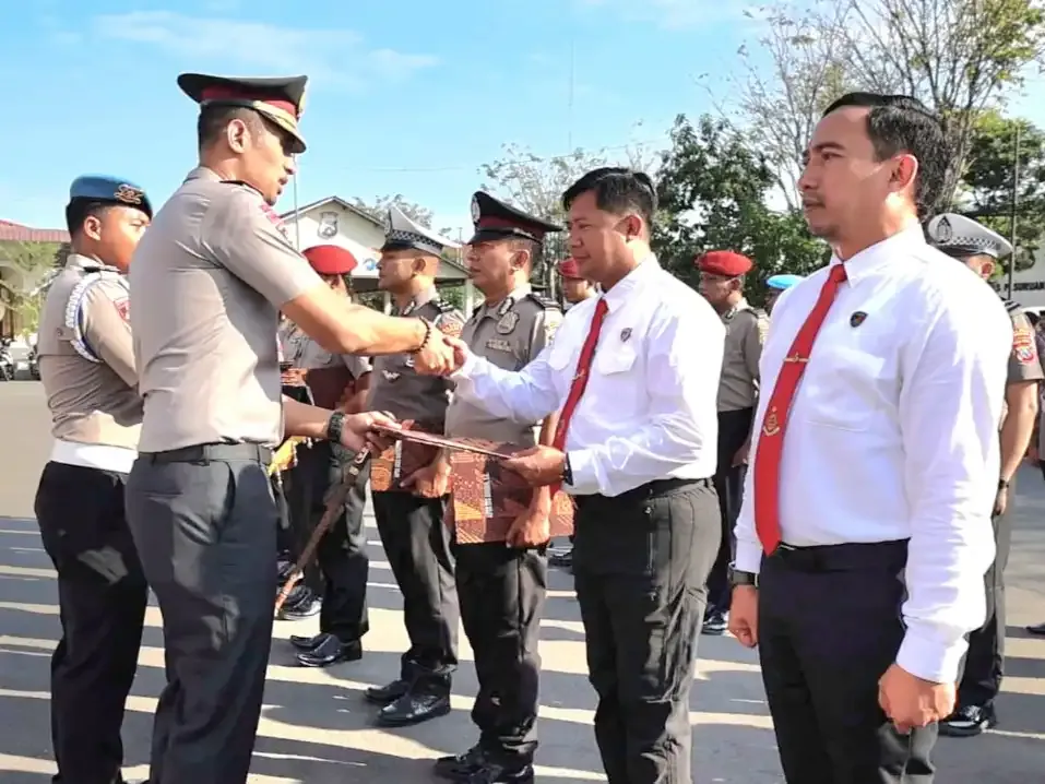 Kapolres Pasuruan Kota Apresiasi Tim Buser atas Keberhasilan Ungkap Curanmor Kurang dari Sehari