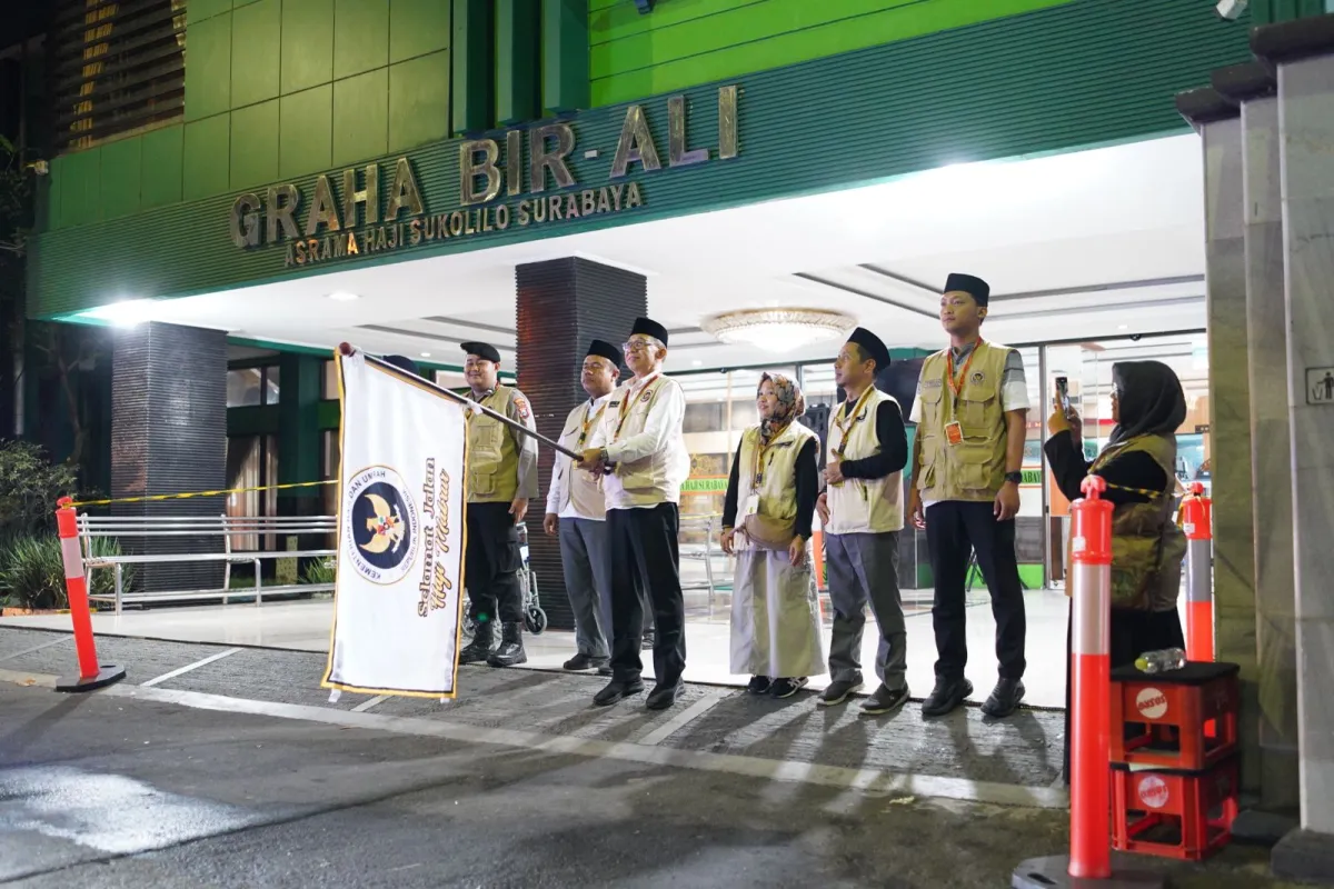Operasional Haji Hari Ke-29, Embarkasi Surabaya Berangkatkan 40.207 Jamaah dan Petugas