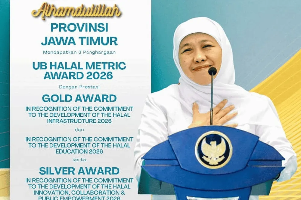 Jawa Timur Borong Tiga Penghargaan di UB Halal Metric Award 2026