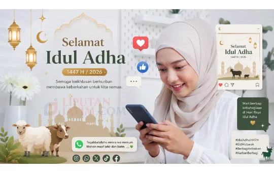 70 Ide Ucapan dan Caption Idul Adha 1447 H