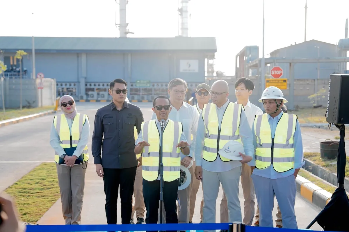 Bahlil Resmikan Mini LNG Plant di Jatim, Perkuat Ketahanan Energi dan Kurangi Impor LPG