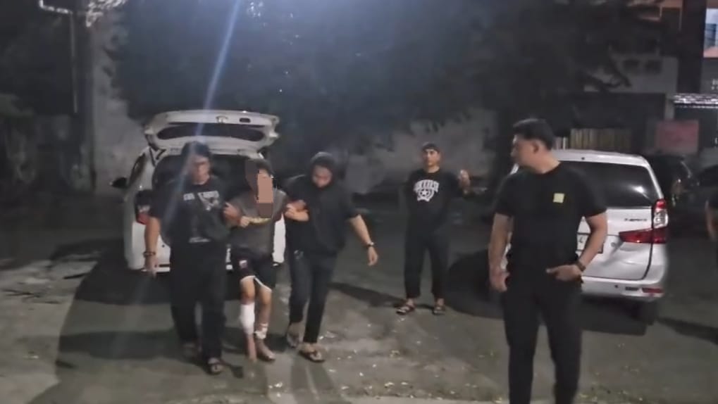 Unit Reaksi Cepat (URC) Satreskrim Polres Pelabuhan Tanjung Perak saat Bekuk Pelaku Curanmor