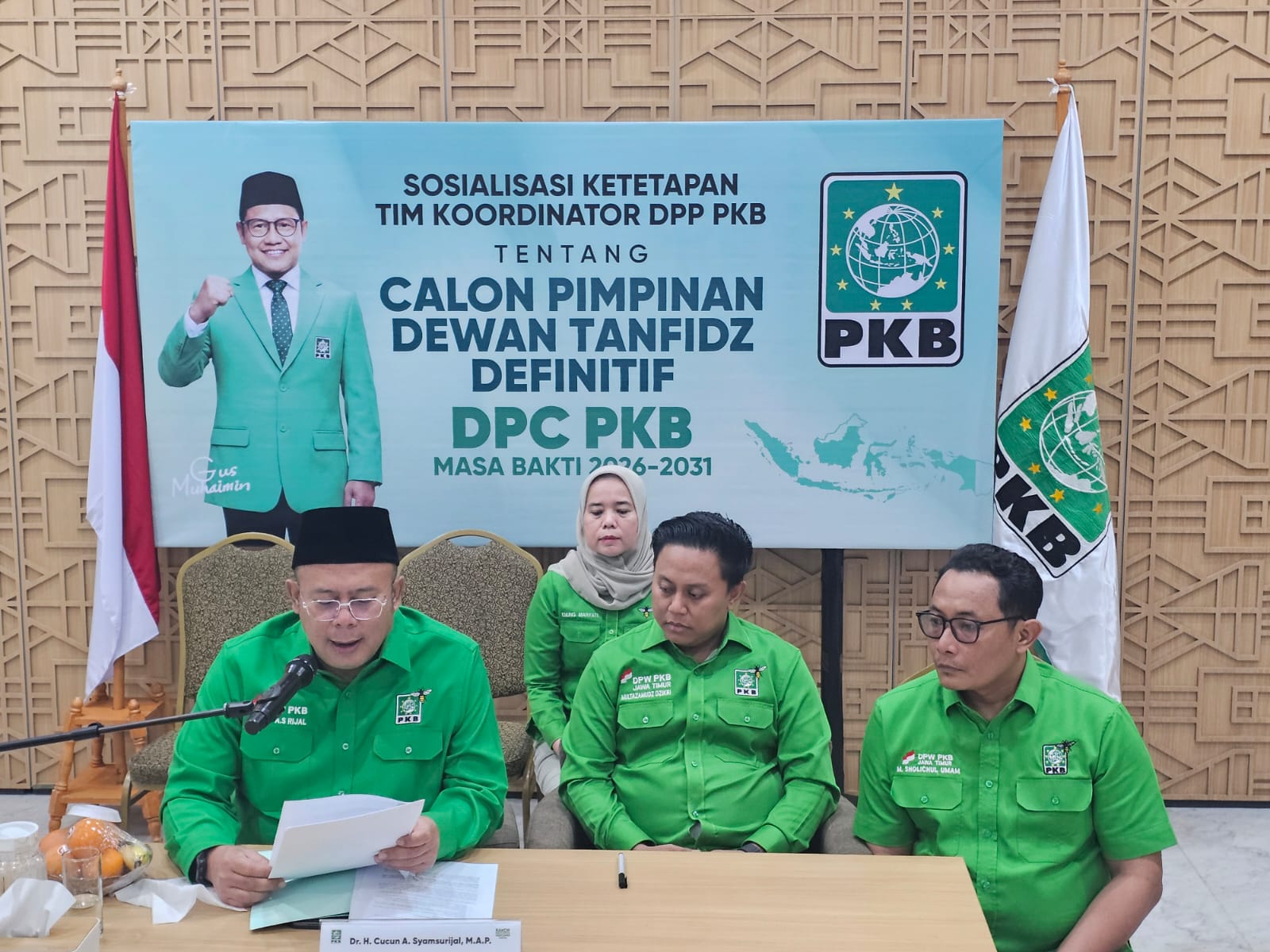 DPP PKB Tetapkan 38 Ketua DPC PKB Se-Jatim, Ini Dia Daftar Nama-namanya
