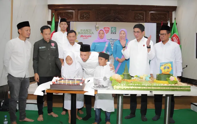 Harlah Ke-1, Panji Bangsa Gelar Santunan untuk 200 Anak Yatim