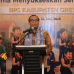 Sekda Gresik Lepas 1.095 Petugas Sensus Ekonomi 2026