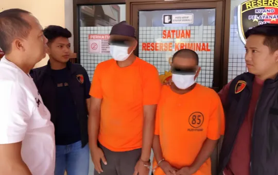 Polres Situbondo Tangkap Dua Buronan Kasus Curat dan Pencabulan Anak di Bali