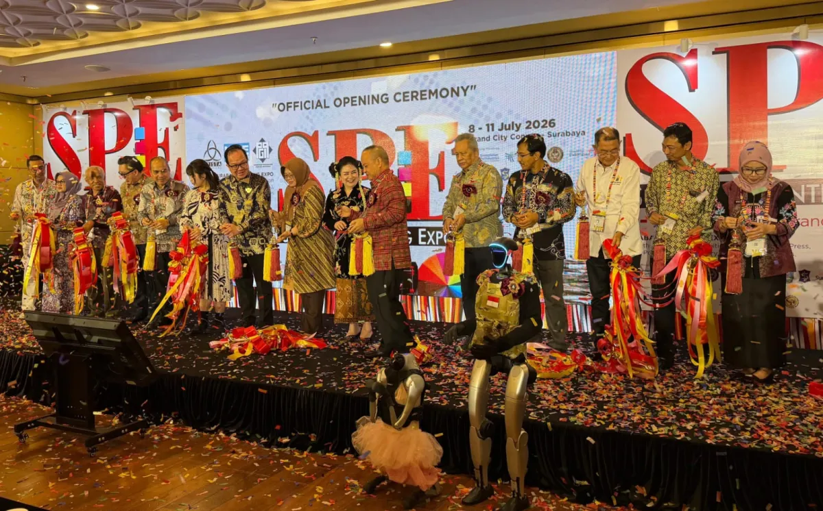 Surabaya Printing Expo 2026 Resmi Dibuka, Hadirkan 150 Peserta dan Targetkan 15 Ribu Pengunjung