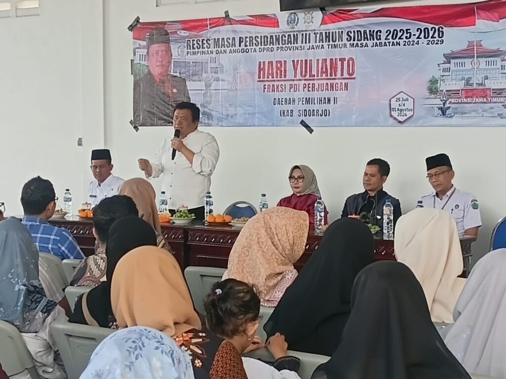 Anggota DPRD Jatim Hari Yulianto.