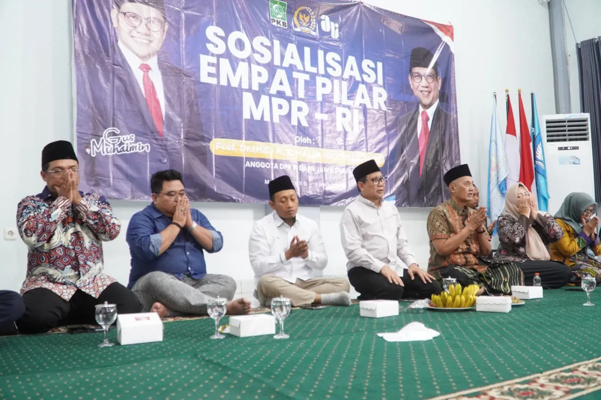 Gus Halim Ajak Warga Sooko Perkokoh Persatuan Bangsa Melalui Pengamalan Empat Pilar MPR RI
