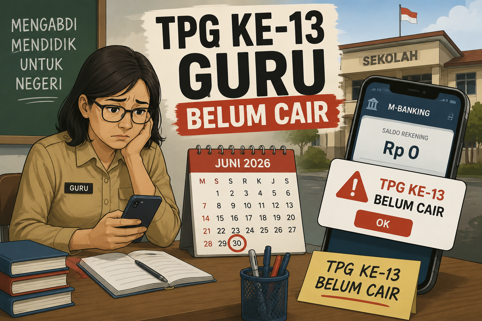 TPG ke-13 Guru Jombang Tak Kunjung Cair, Ini Tanggapan Disdik