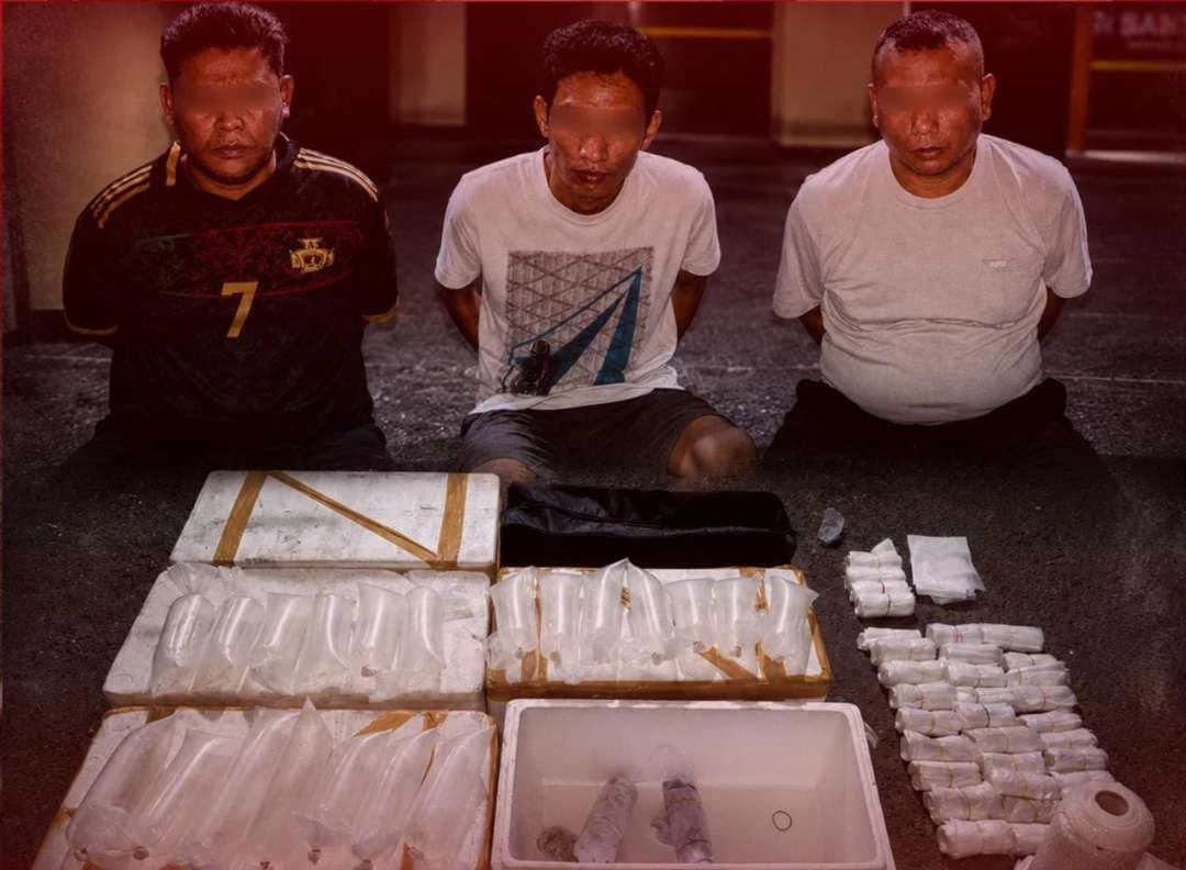 Polresta Banyuwangi Ungkap Penyelundupan 23 Ribu Benih Lobster Ilegal, Tiga Tersangka Diamankan