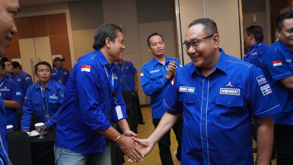 Plt Sekretaris DPD Partai Demokrat Jatim, Mugianto.