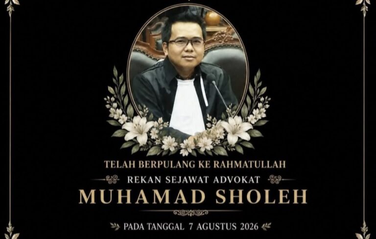 Kabar Duka, Pendiri No Viral No Justice Cak Sholeh Tutup Usia