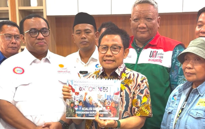 18 Serikat Buruh Titip RUU Perlindungan Ketenagakerjaan ke Gus Muhaimin