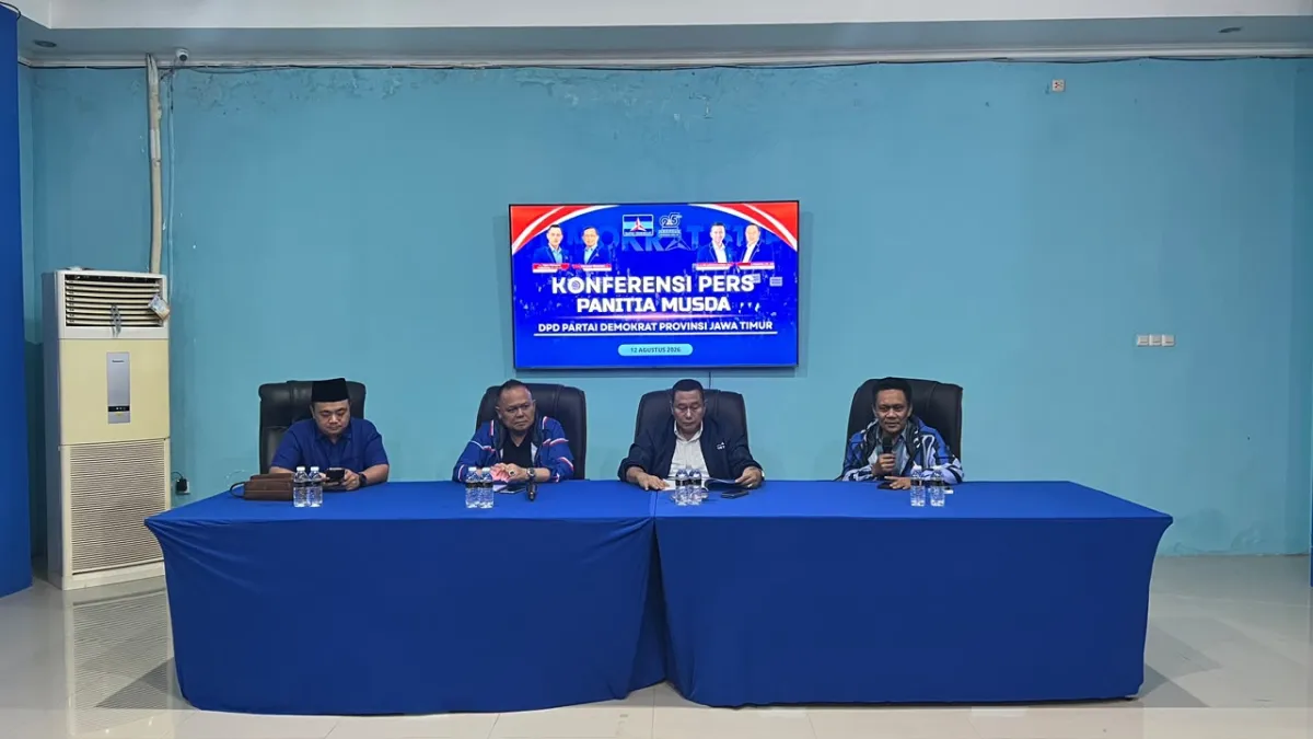 Bursa Ketua Demokrat Jatim Dibuka, Pendaftaran Calon Mulai 14 Hingga 20 Agustus 2026