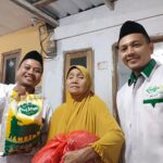 SAT SET !! LAZISNU Ranting Sugihwaras Salurkan Santunan Sembako untuk Dhuafa, Dilakukan Bertahap hingga Menjangkau Seluruh RT