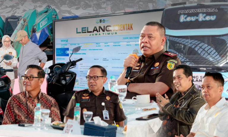 Lelang Barang Rampasan Jatim Tembus Rp4,15 Miliar